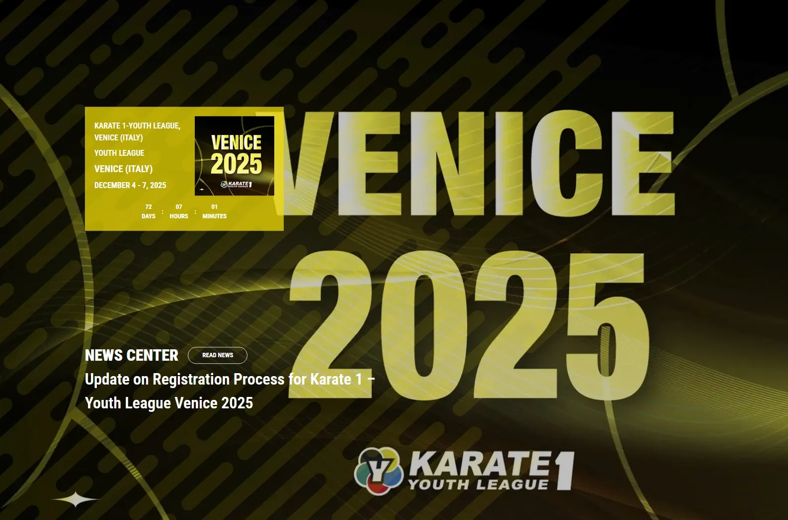 Karate 1-Youth League Camp