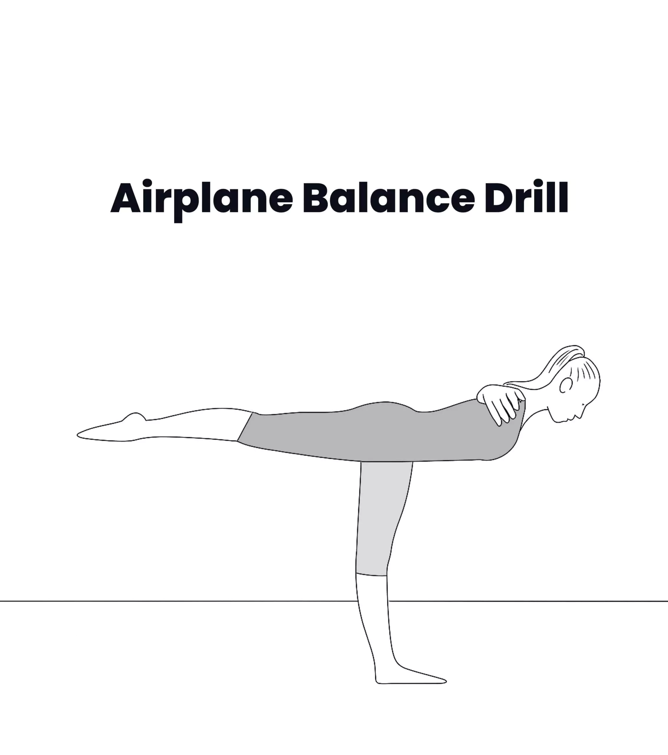Airplane Balance Drill