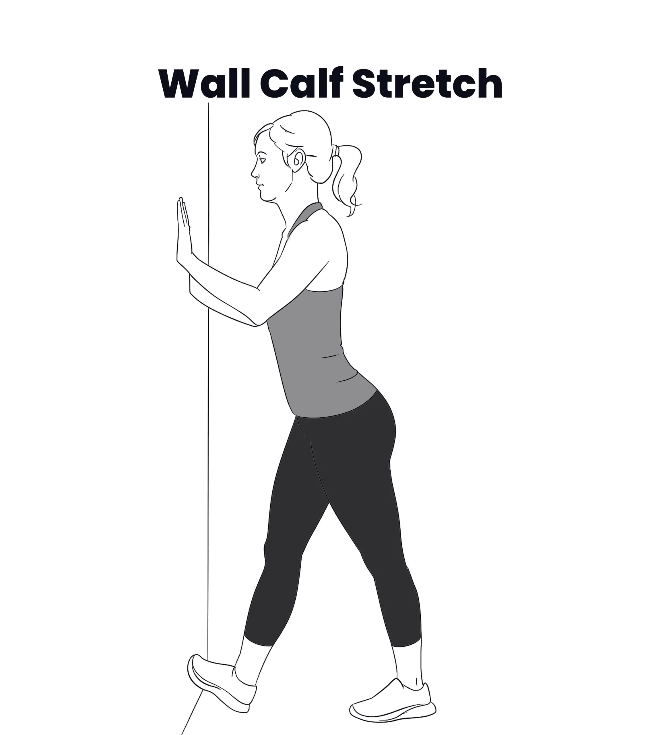 Wall Calf Stretch