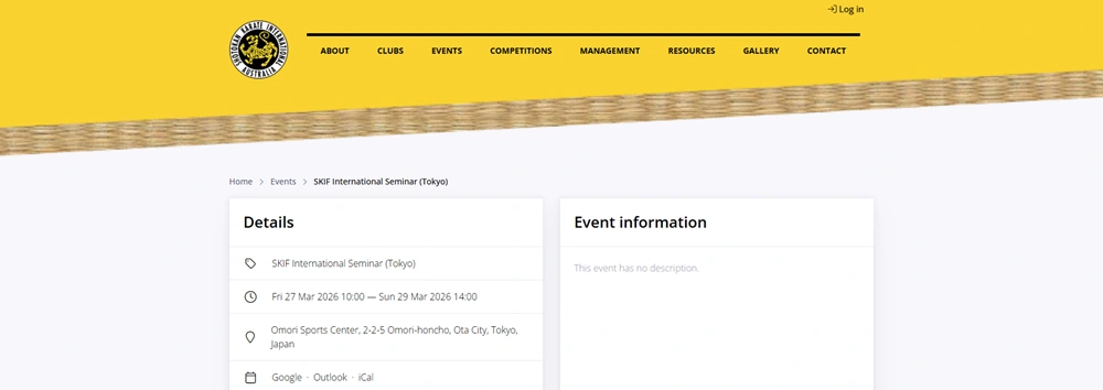 SKIF International Seminar